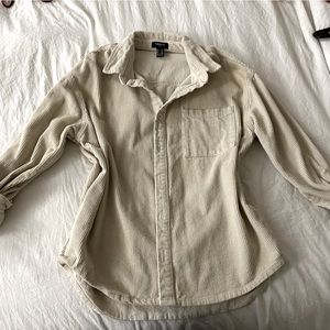 Corduroy Button Down Shirt